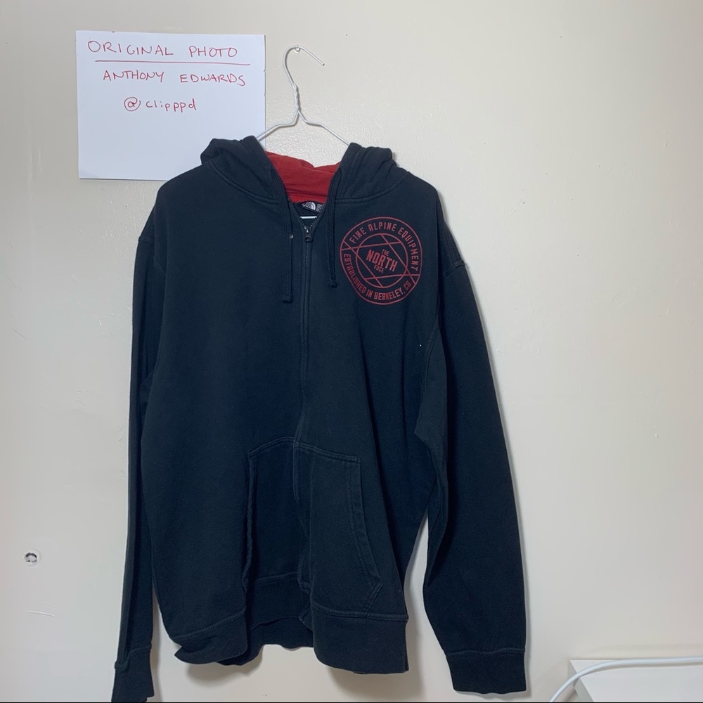North Face Zip-Up Hoodie
